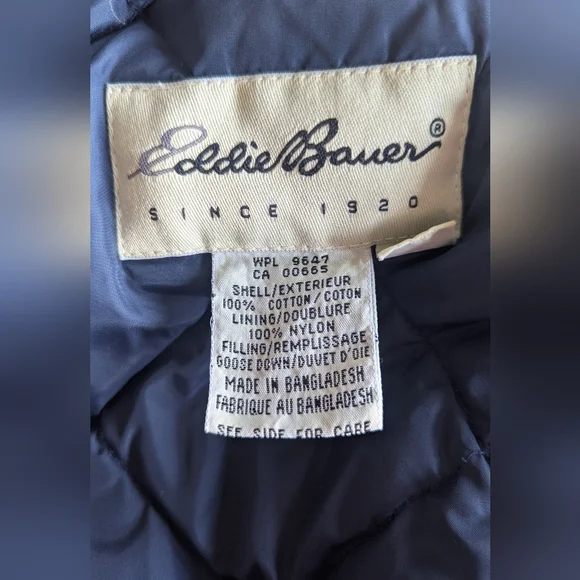 Eddie Bauer Goose Down Winter Barn Coat Women's Small - Picture 9 of 16